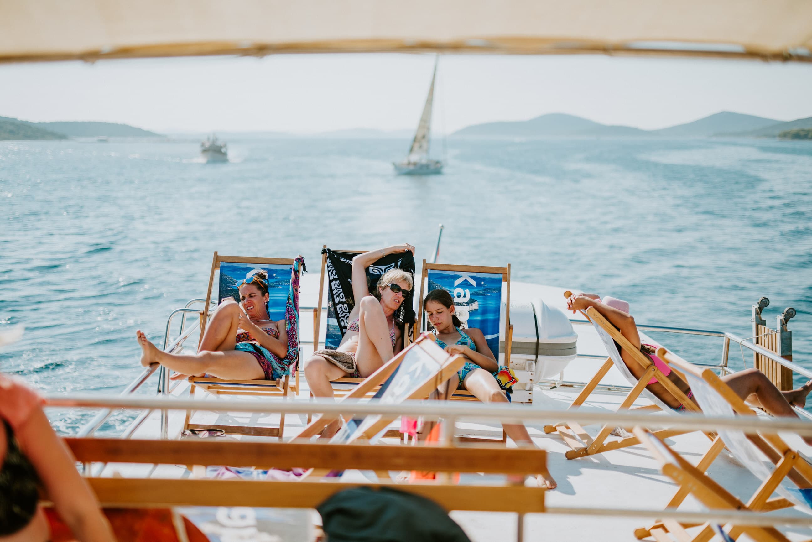 Private party on Kanela Tours boat